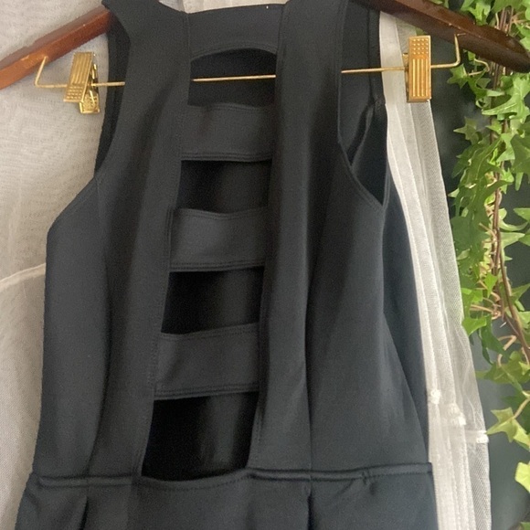Abercrombie & Fitch Black Dress with Cutouts - Picture 6 of 11